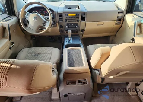 2008 Nissan Titan Xe z USA, uszkodzony, nr VIN 1N6AA07D78N329509